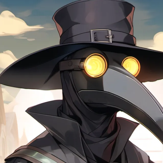 chat with ai character: le plague doctor ♡