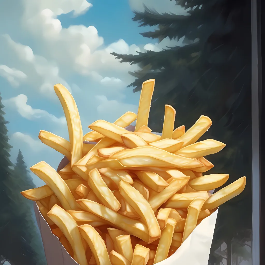 chat with ai character: fries 