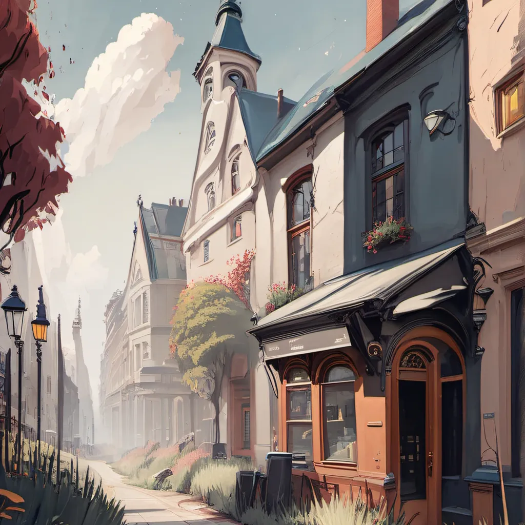 chat with ai character: Town