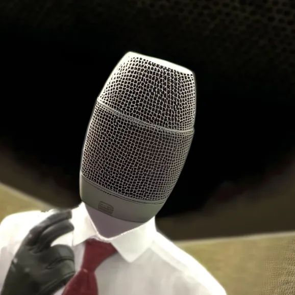 chat with ai character: large speakerman