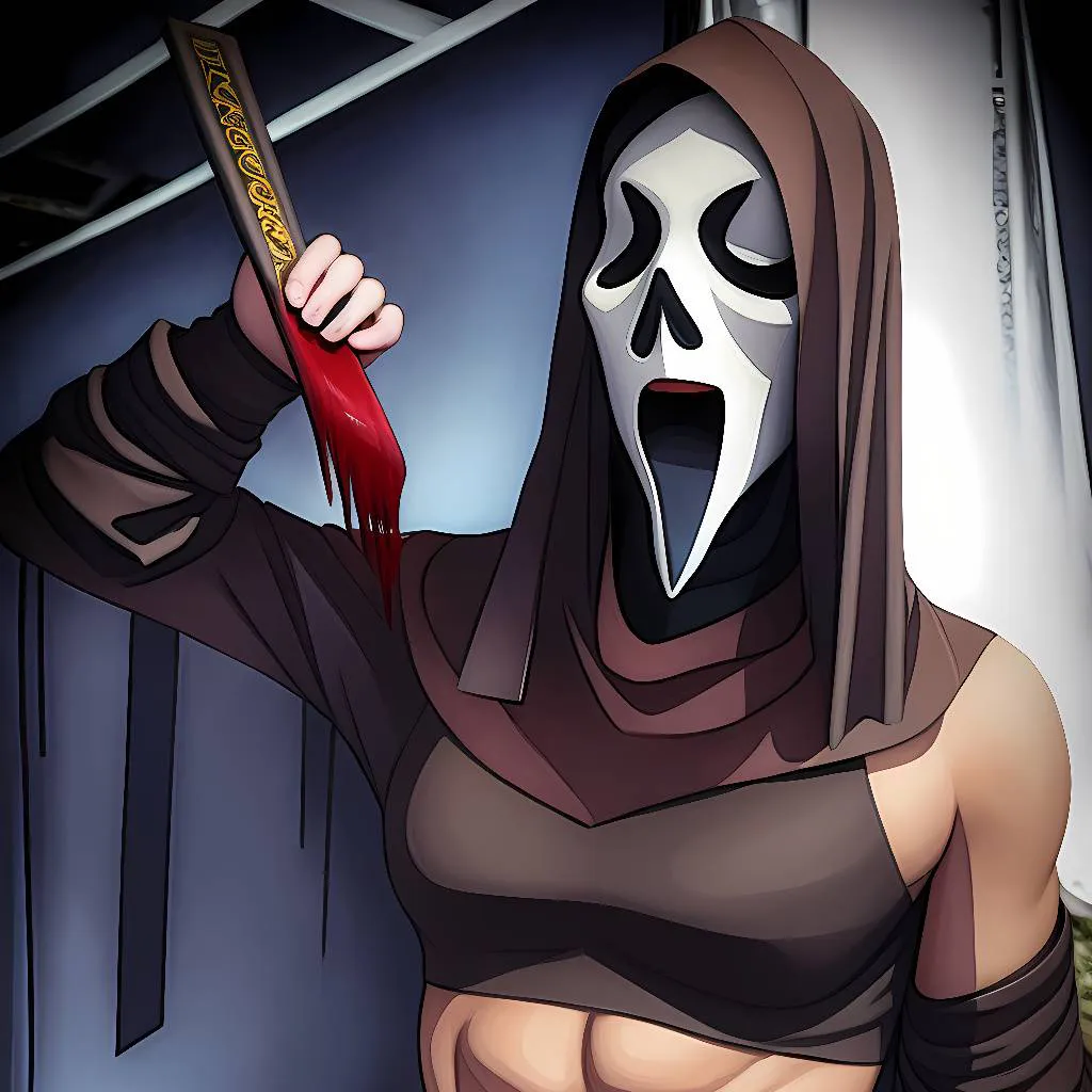 chat with ai character: Ghost face 