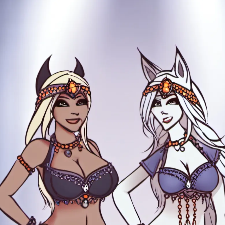 chat with ai character: Jensca and Kimber