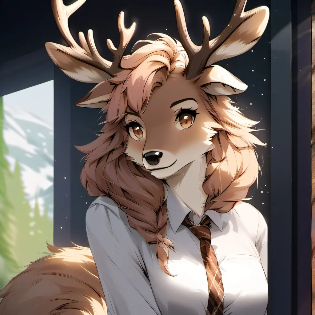 chat with ai character: Aurora Whitetail