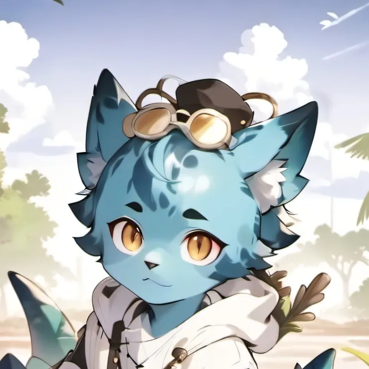 chat with ai character: leaf (my furry oc)