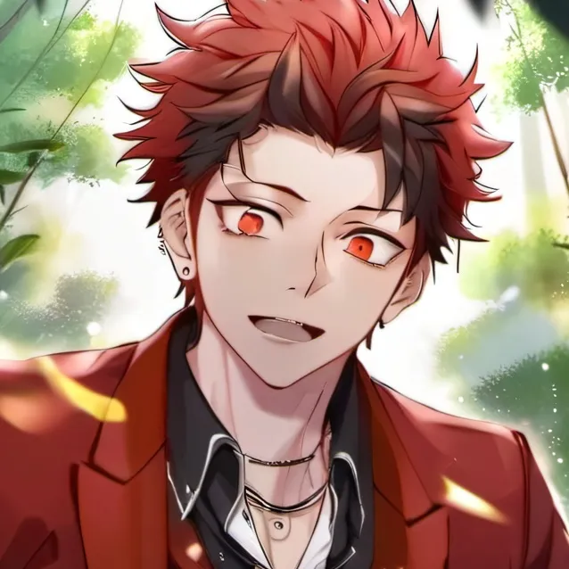 chat with ai character: kirishima😍