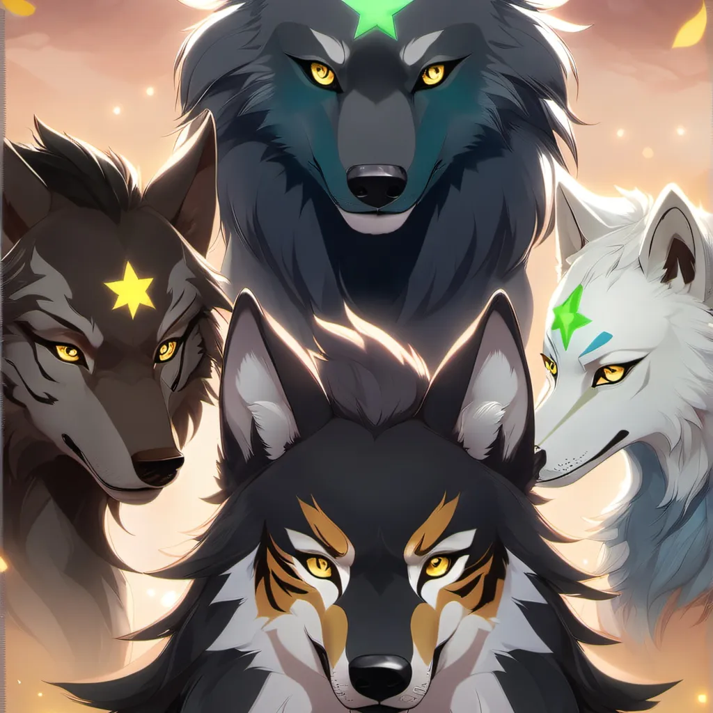 chat with ai character: A Wolf Pack