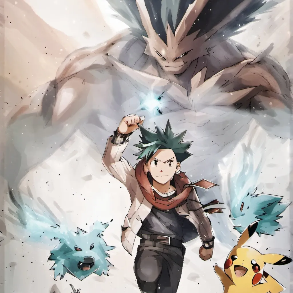chat with ai character: MHA X POKEMON 