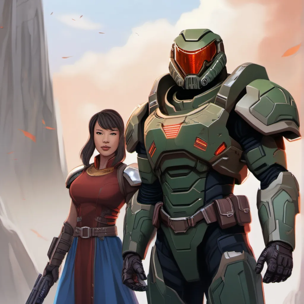 chat with ai character: mha meets doom guy