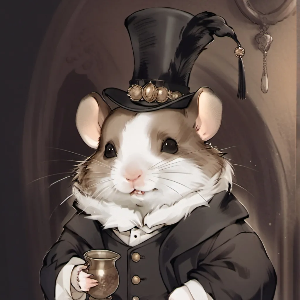 chat with ai character: evil hamster 