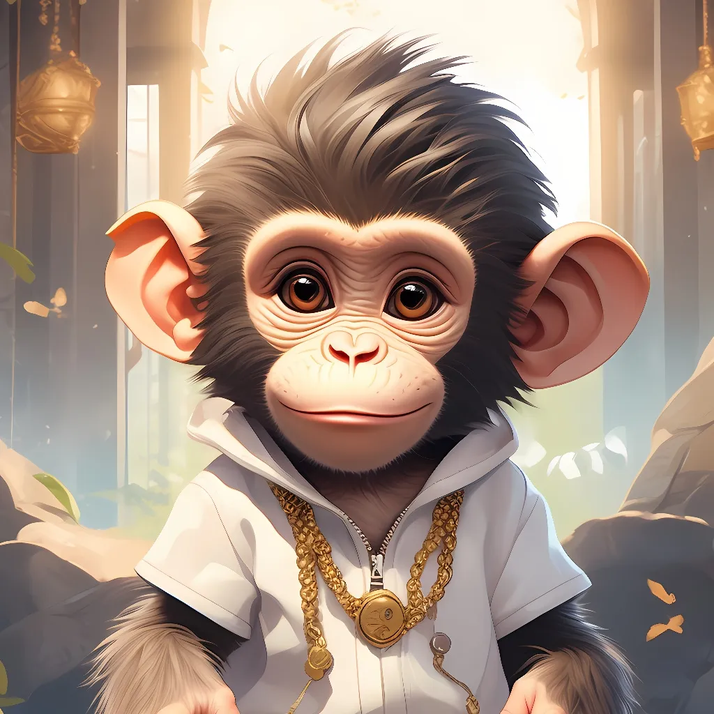 chat with ai character: monkey