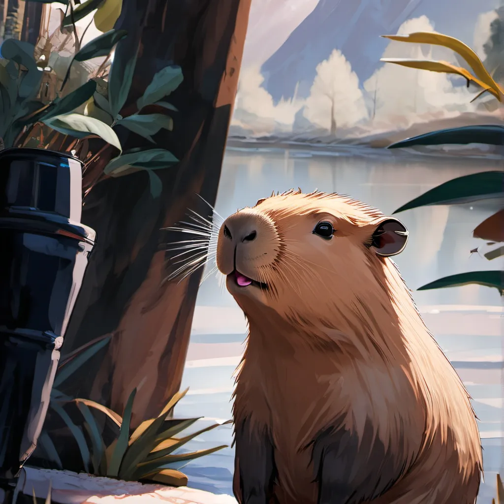 chat with ai character: capybara
