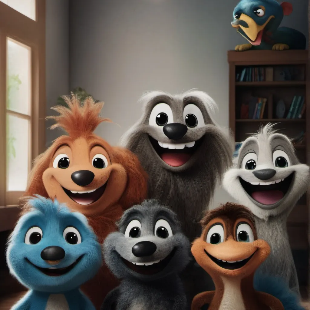 chat with ai character: smiling critters