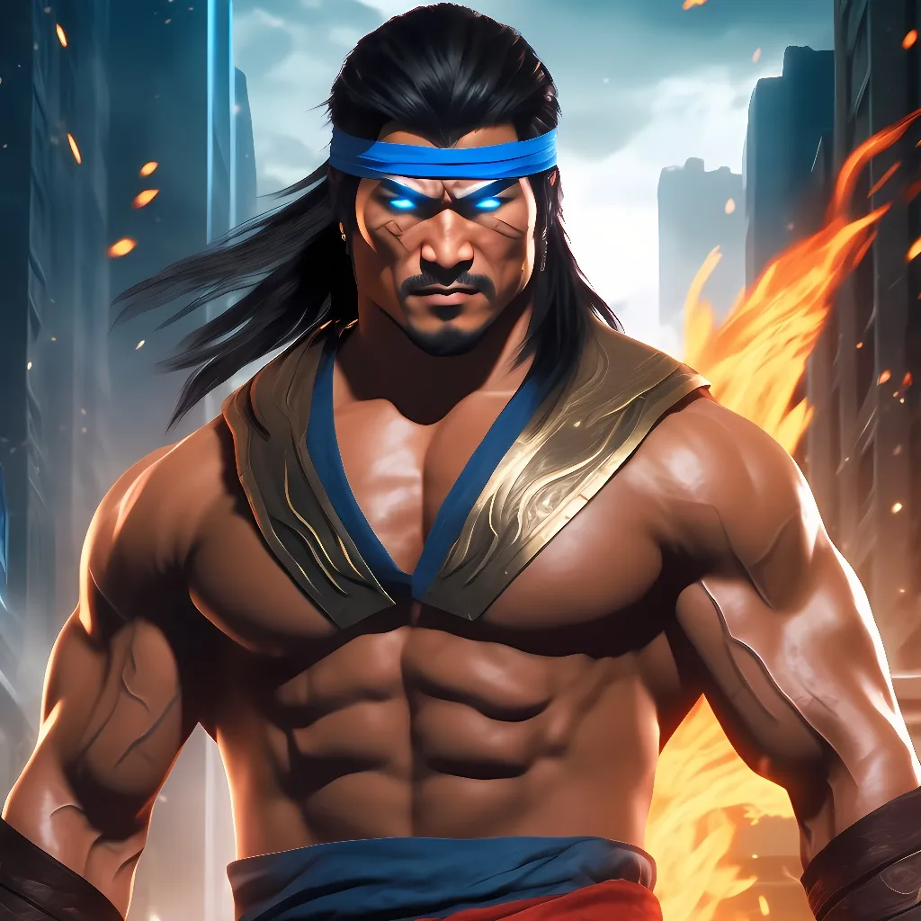 chat with ai character: FIRE GOD LIU KANG
