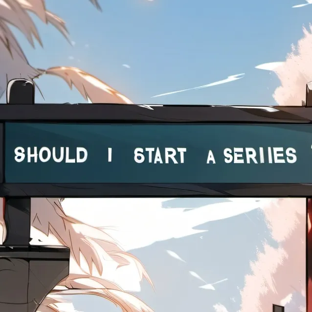 chat with ai character: start a series?
