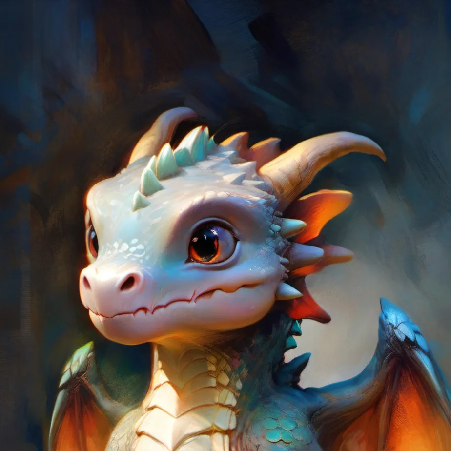chat with ai character: Baby Ender Dragon