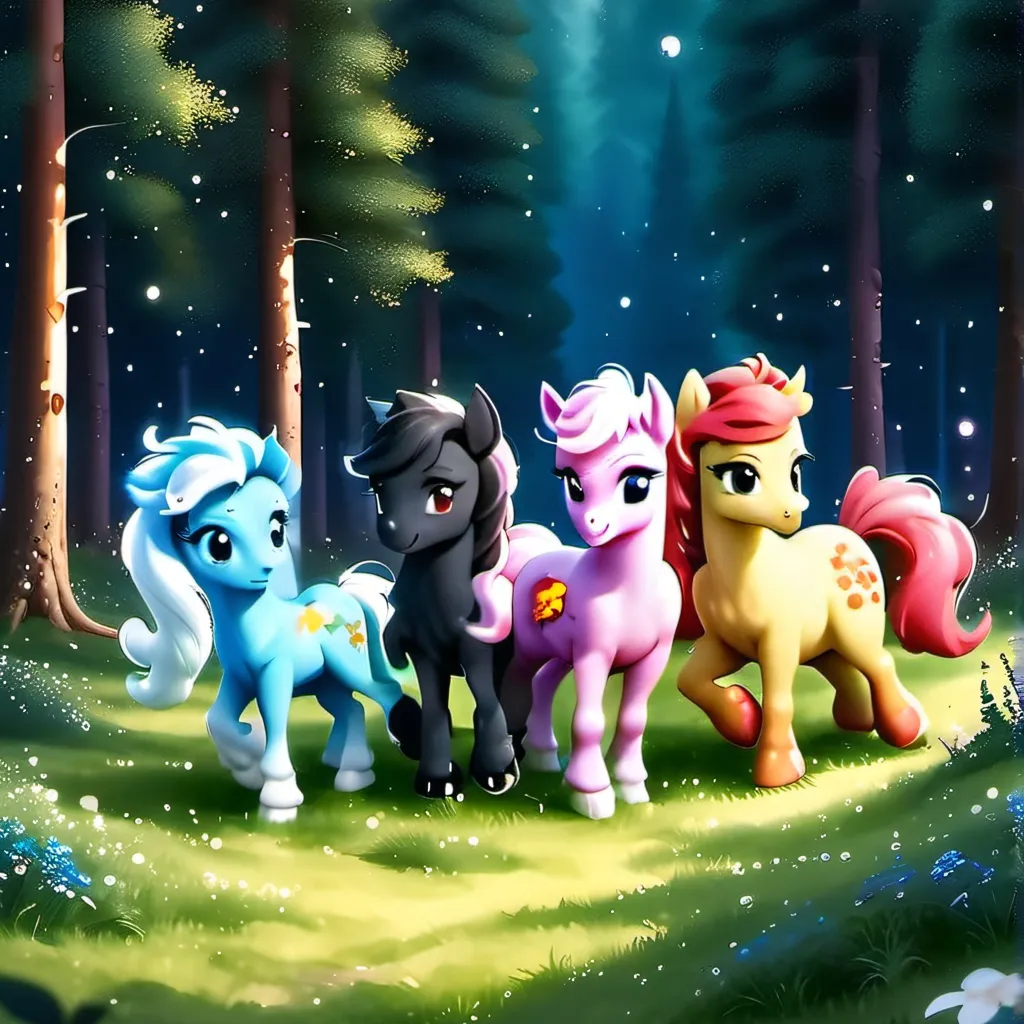 chat with ai character: MLP Lost in Forest