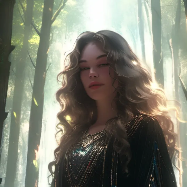 chat with ai character: Evangeline