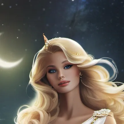 chat with ai character: Moon goddess Stacy