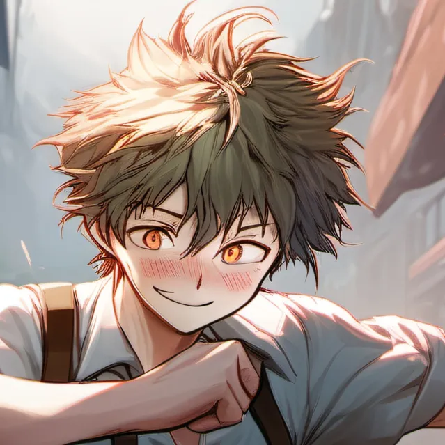 chat with ai character: Deku