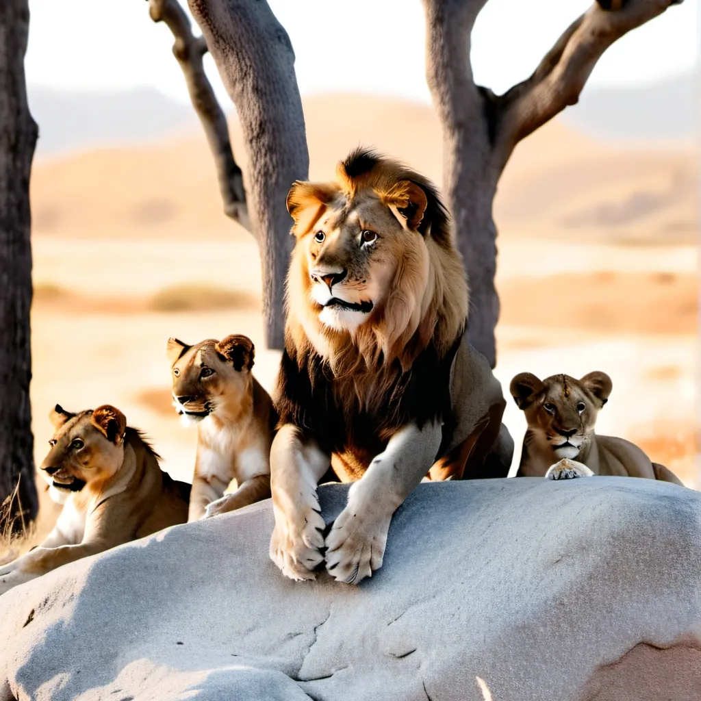 chat with ai character: Lion Pride