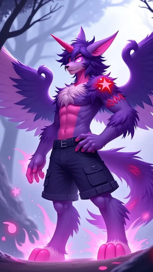 ai character: Starglow/user background