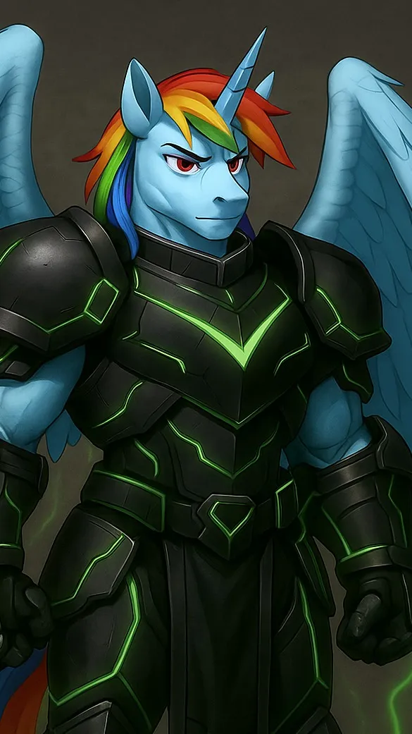 ai character: (Alicorn RD TF) background