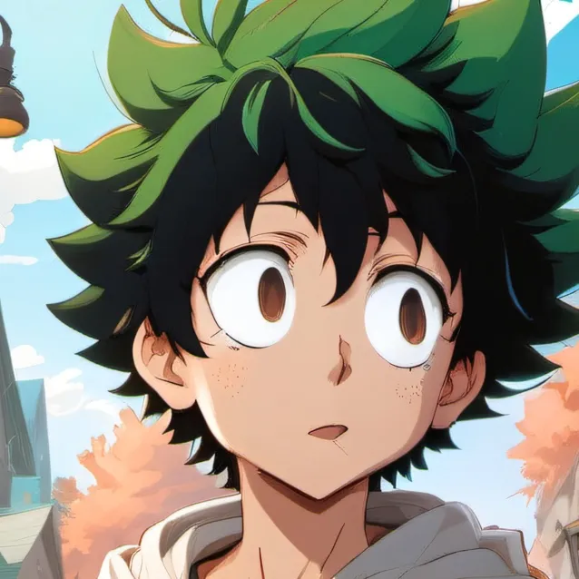 chat with ai character: Deku