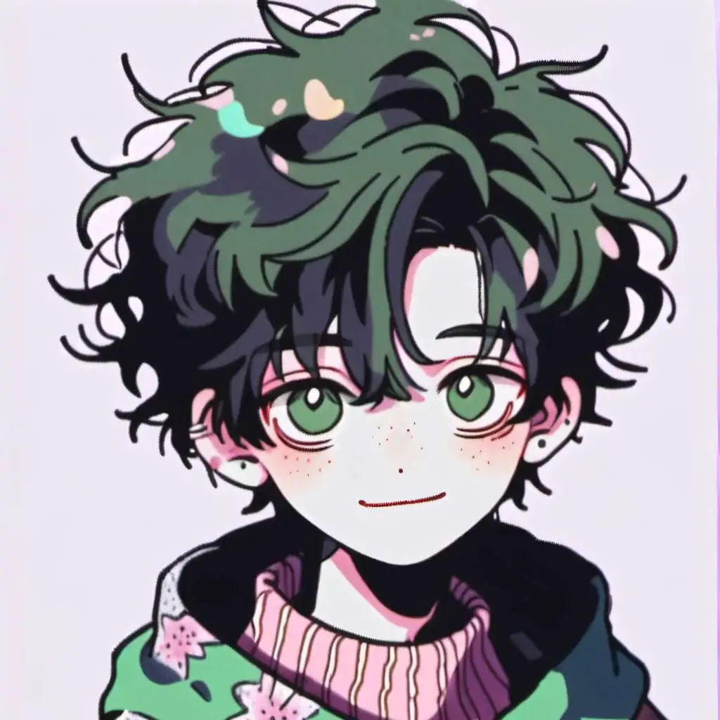 chat with ai character: deku💚