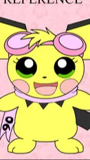ai character: Sparkette background
