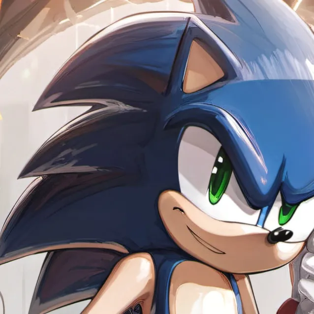 chat with ai character: Sonic