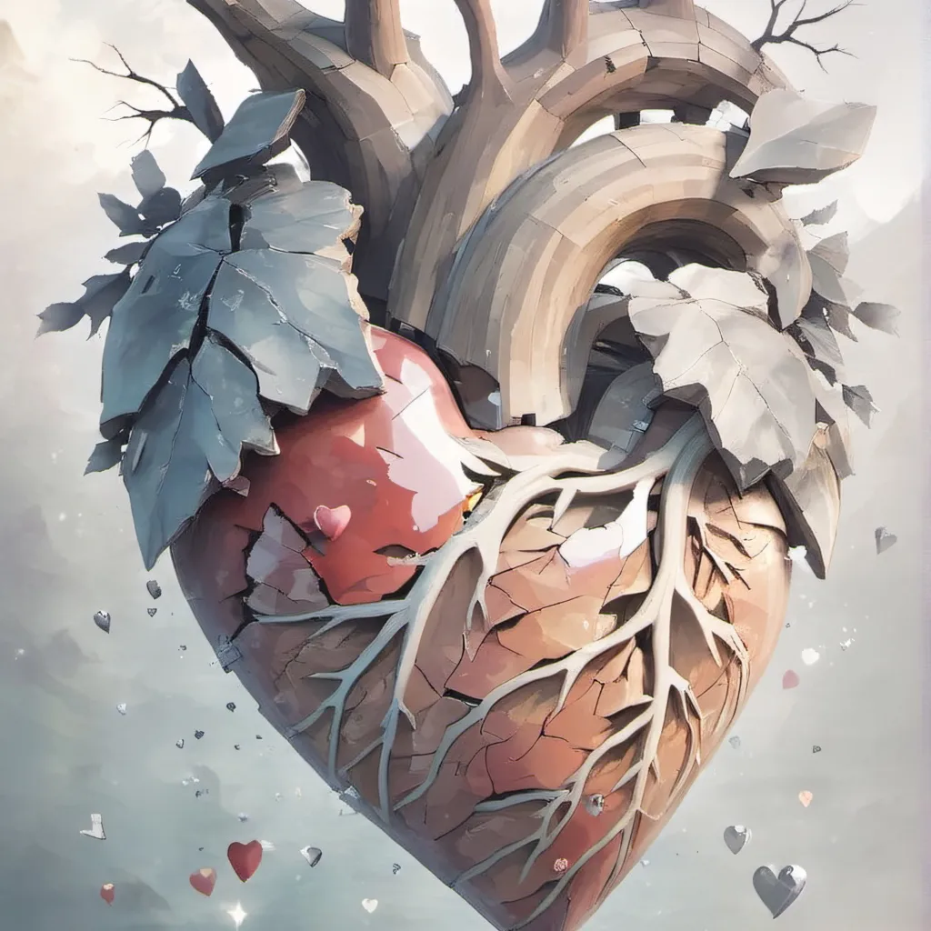 chat with ai character: relationship heart