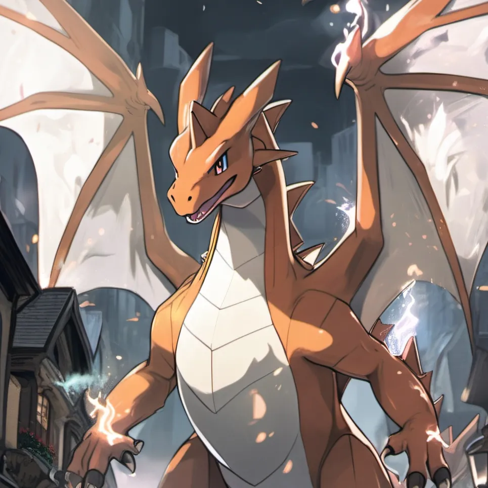 chat with ai character: Charizard