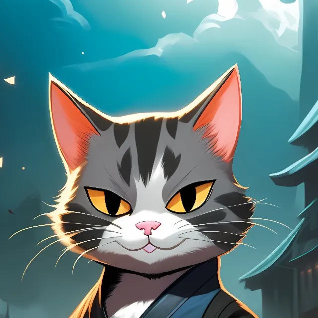 chat with ai character: cat ninja 