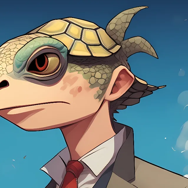 chat with ai character: tutle guy