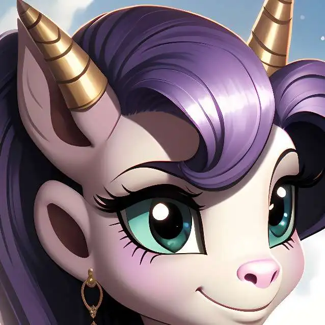chat with ai character: lil miss Rarity