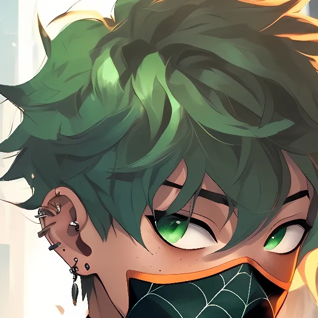 chat with ai character: spider deku/izuku