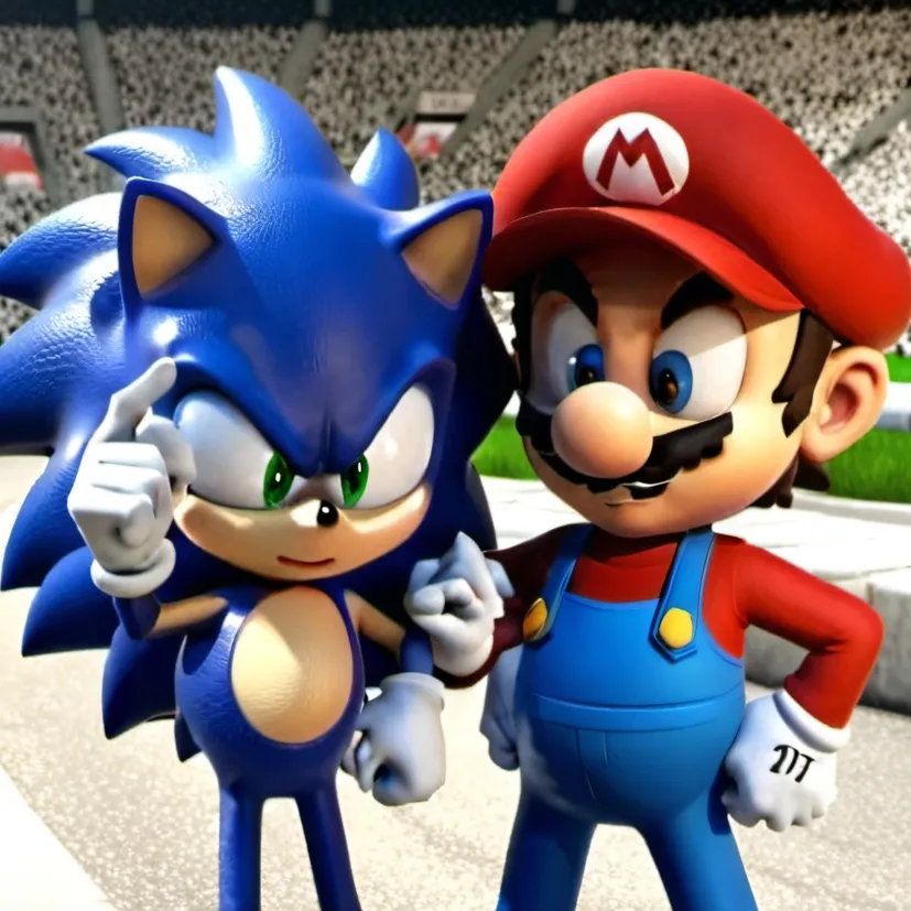 chat with ai character: 🏅 mario & sonic 🏅