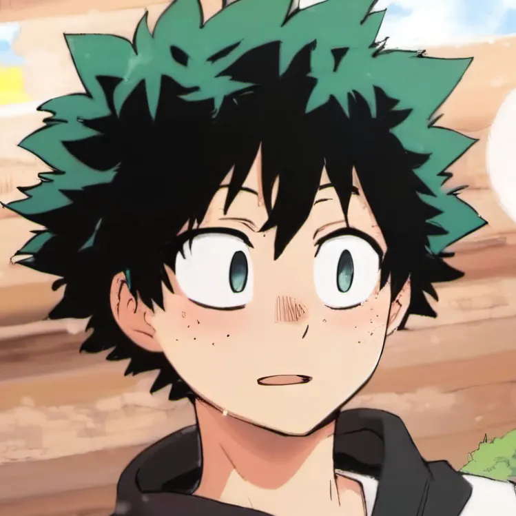 chat with ai character: Deku