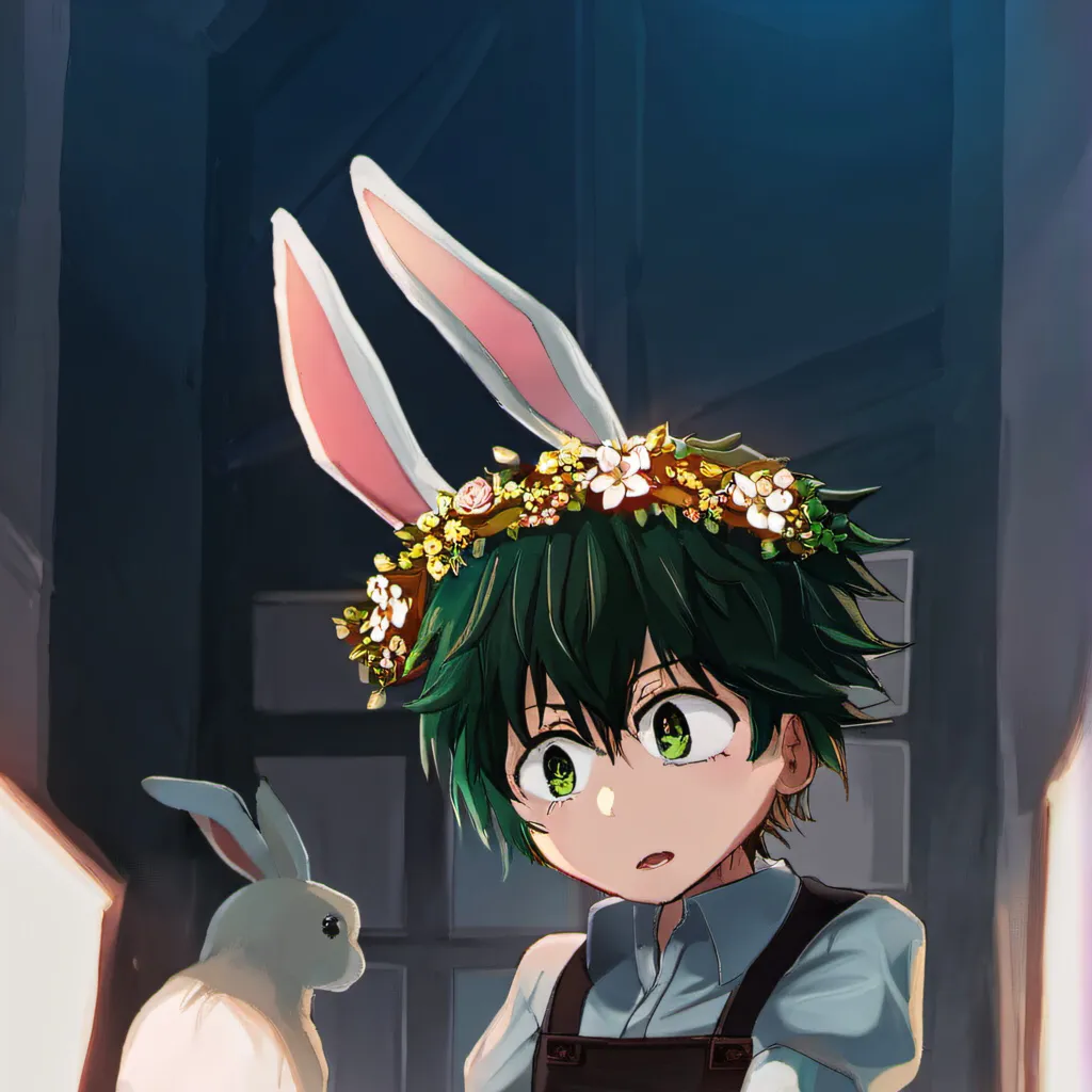 chat with ai character: Izuku (femalebunny