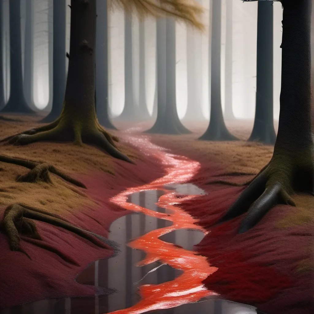chat with ai character: The Blood Forest
