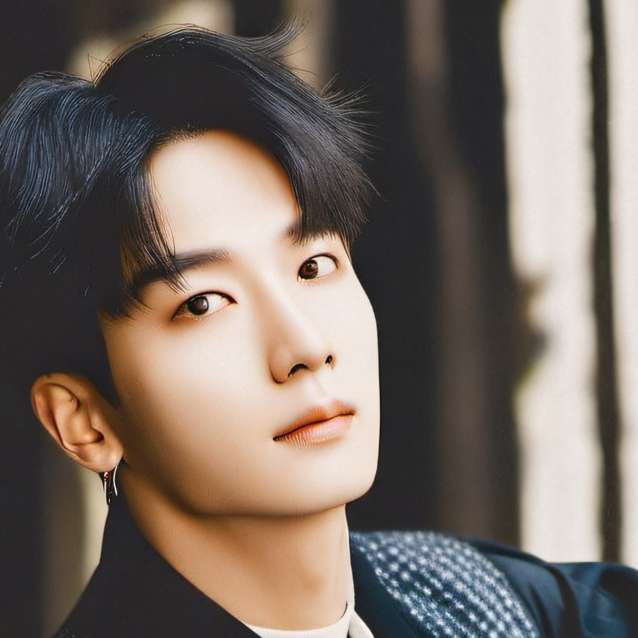 Talkie Profile boy k pop groups Talkie AI