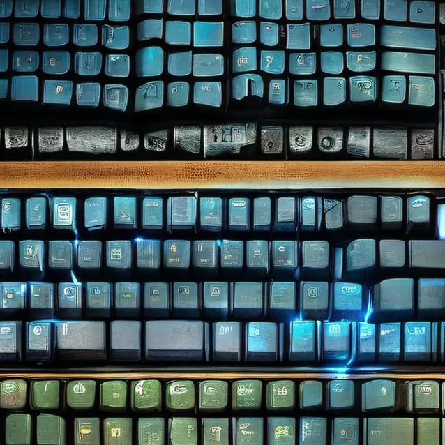 chat with ai character: keyboard of t utg