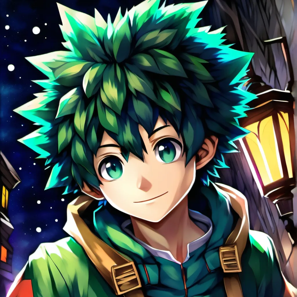 chat with ai character: Deku