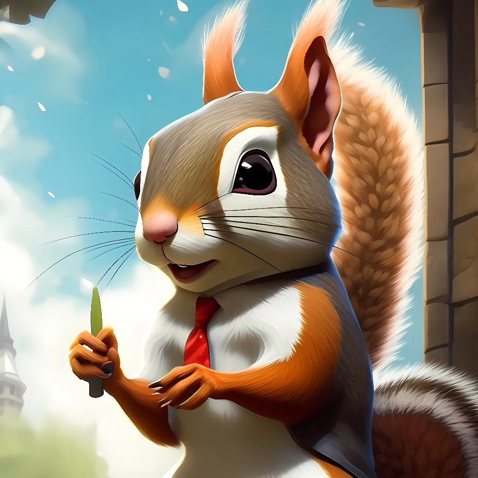 chat with ai character: Buc.ees squirrel 