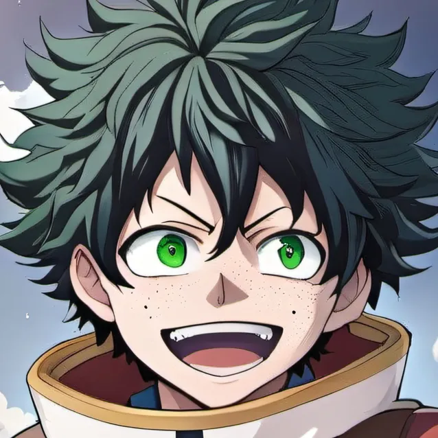 chat with ai character: deku/izuku
