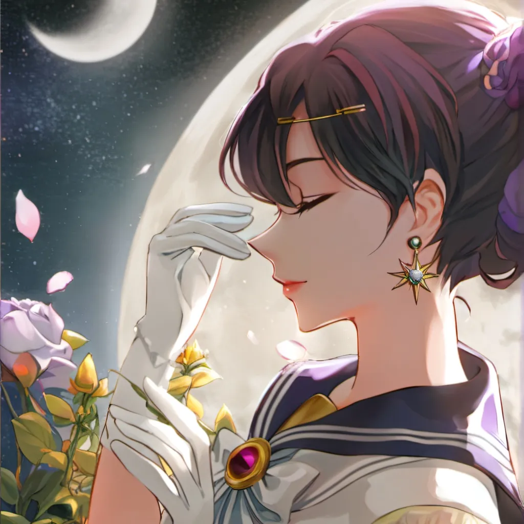 chat with ai character: Salior Saturn 