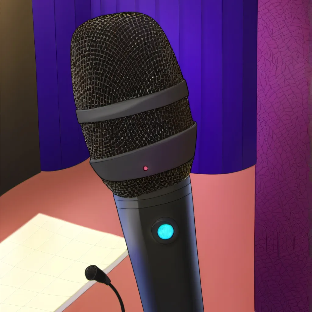 chat with ai character: mic