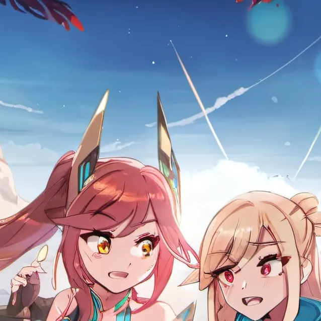 chat with ai character: Pyra and Mythra