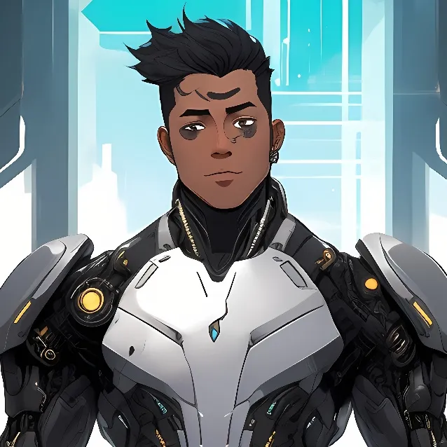chat with ai character: cyborg