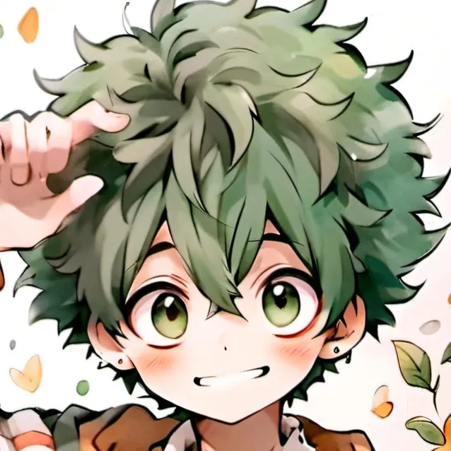 chat with ai character: Deku.
